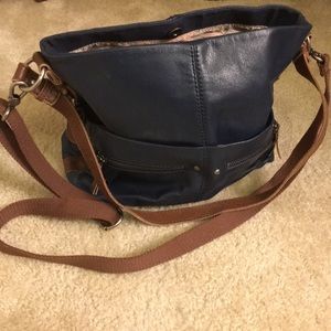 The Sak navy blue purse
